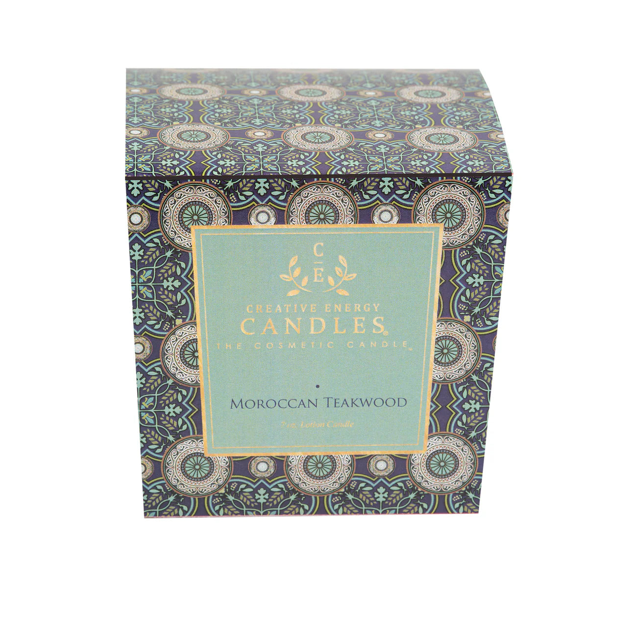 Soy Lotion Candle Moroccan Teakwood- Medium