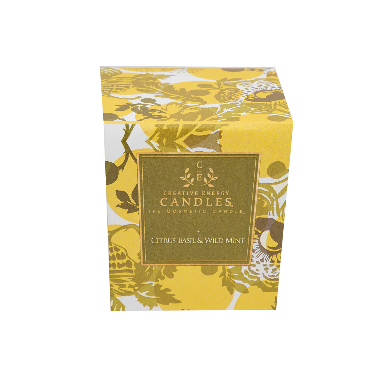Soy Lotion Candle Citrus Basil & Wild Mint- Medium