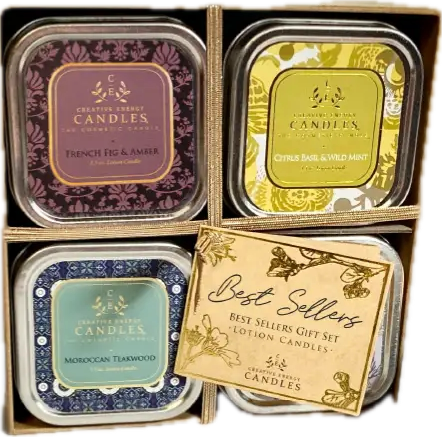 Soy Lotion Candle Gift Set- Best Sellers