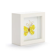 Butterfly Shadow Box 4in- Always My Sunshine Yellow