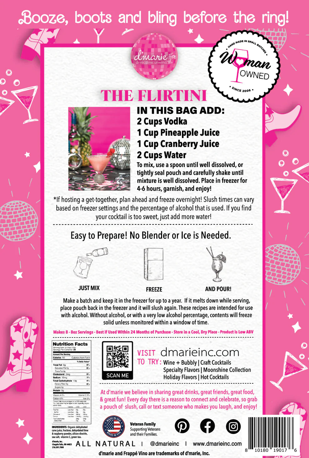 Cocktail Slush Mix- The Flirtini