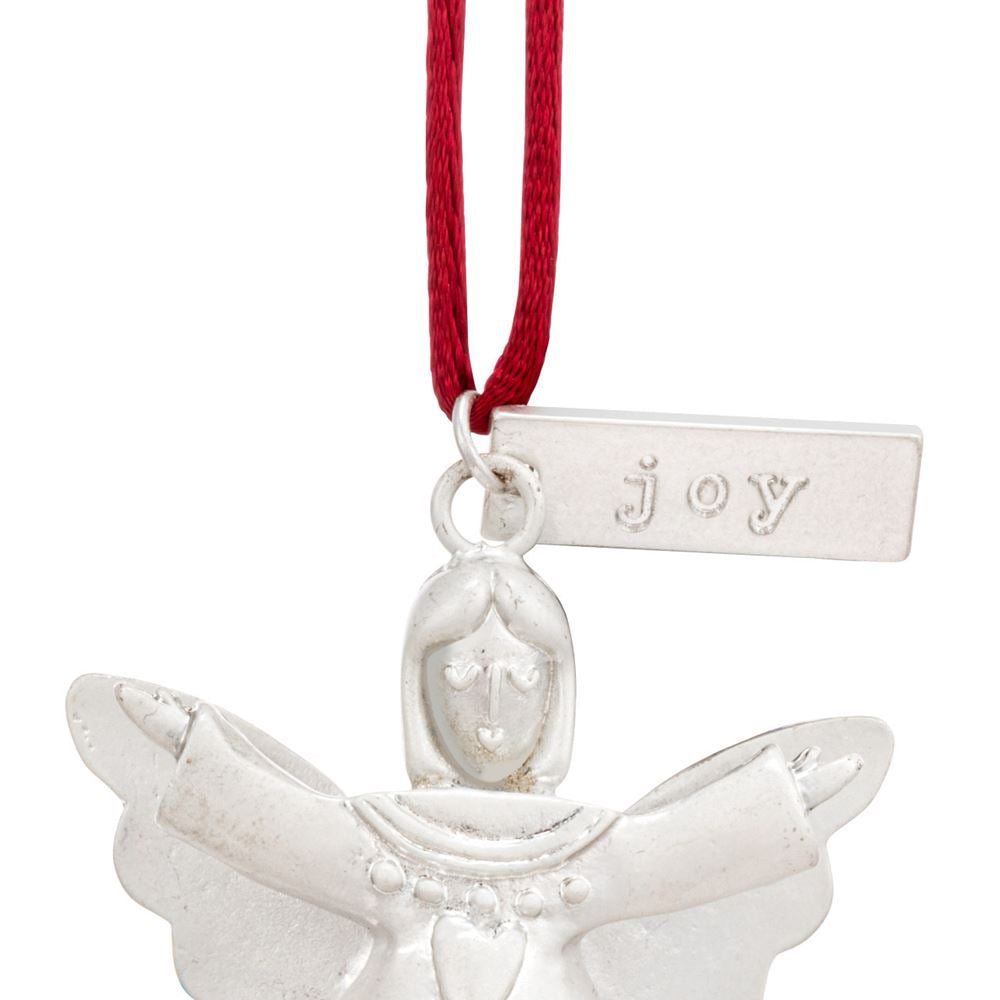 Mini Bell Angel Ornament - Joy