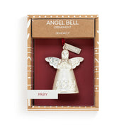 Mini Bell Angel Ornament - Pray