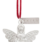 Mini Bell Angel Ornament - Faith