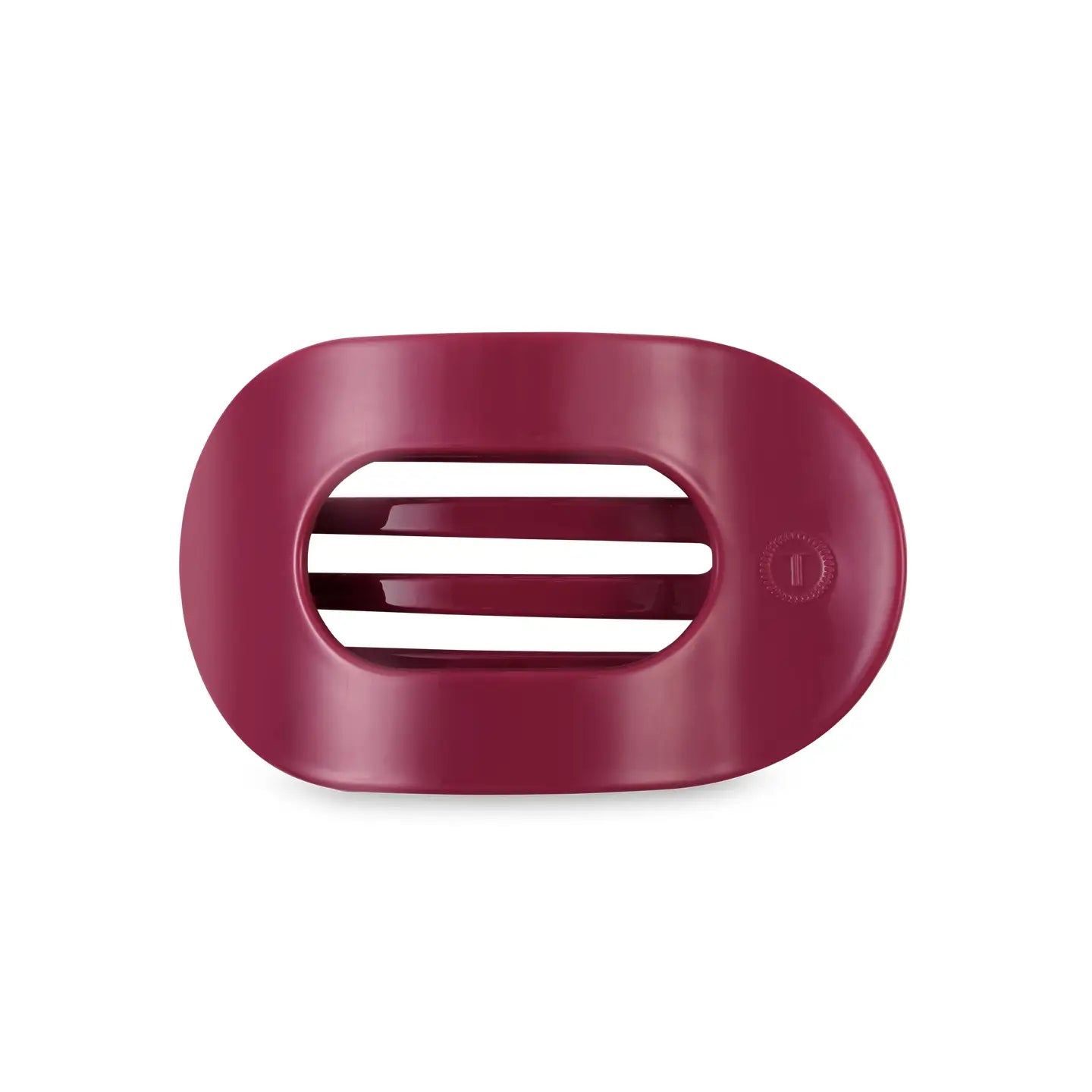 Teleties Flat Round Hair Clip Small