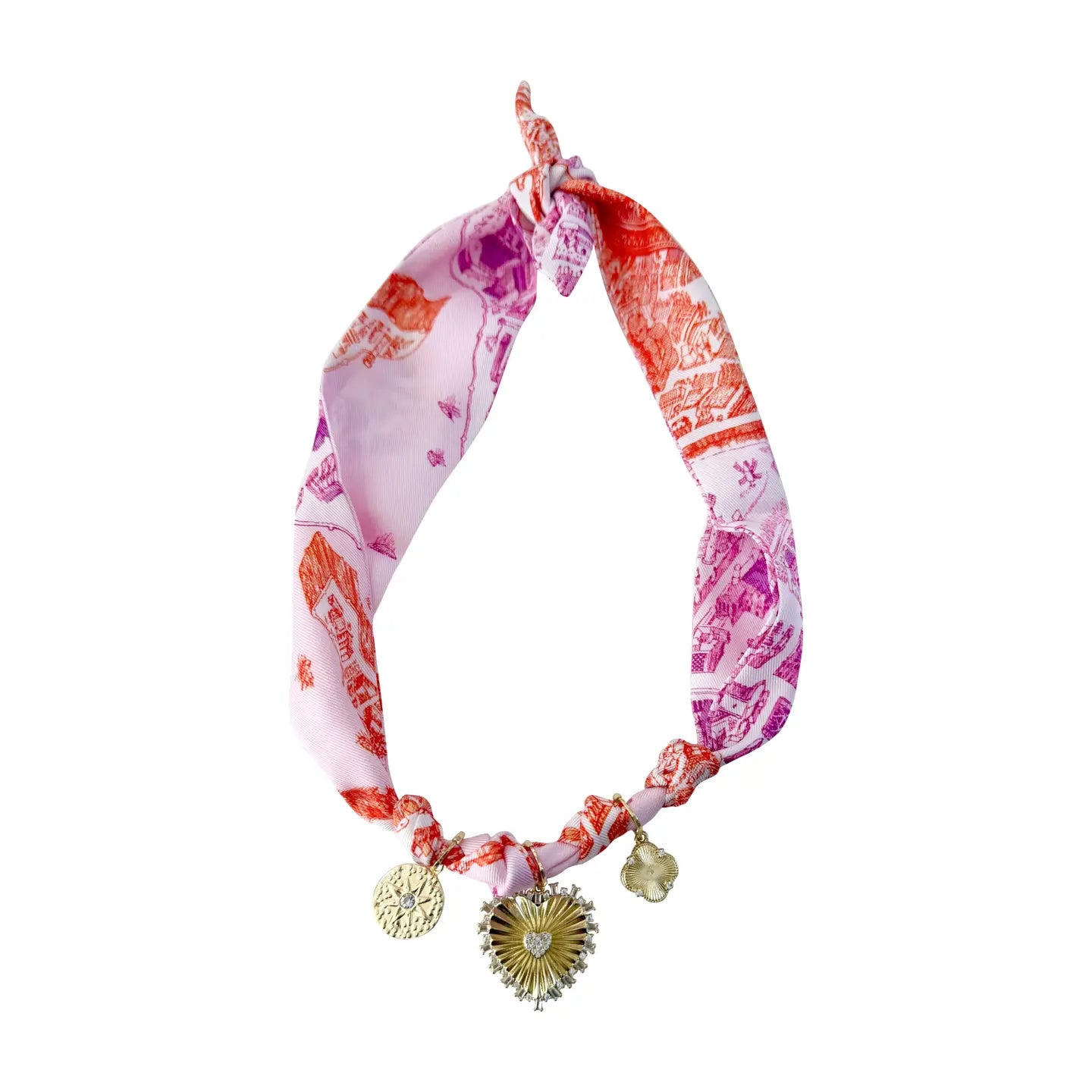 Scarf Necklace - Veronica