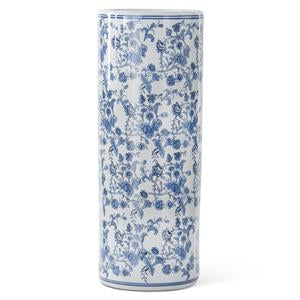 Blue & White Chinoiserie Cylinder Vases- Assorted Sizes