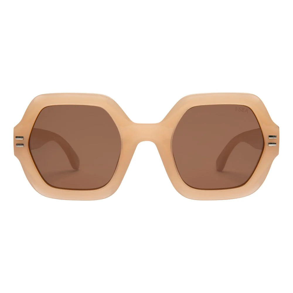 Sunglasses-Joni Vanilla/Brown Polarized Lens