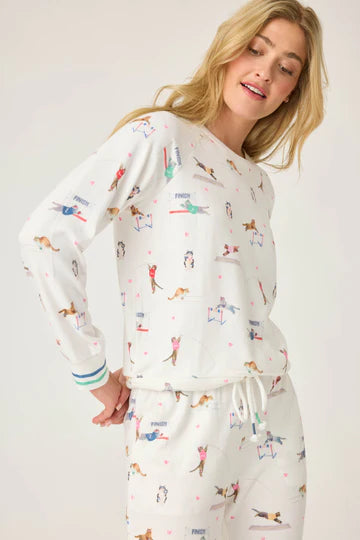 PJ Salvage Catletics Long Sleeve Top