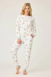PJ Salvage Catletics Long Sleeve Top