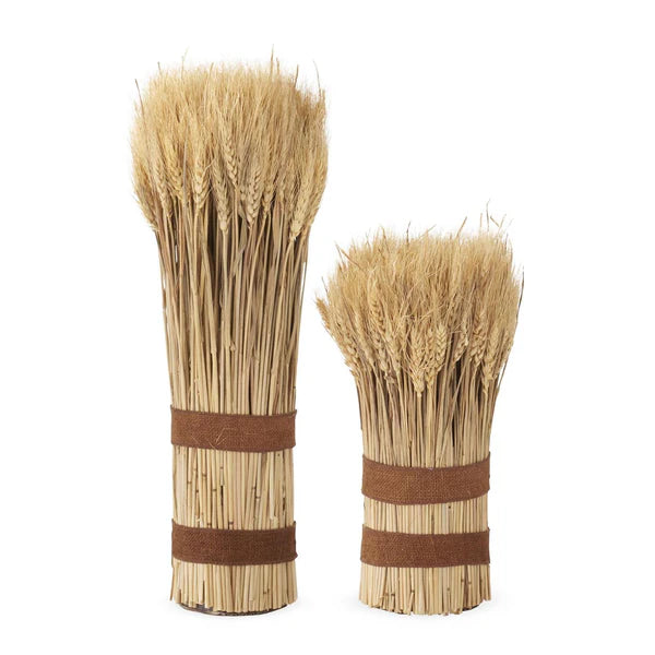 Dried Wheat Bundles / Set Of 2
