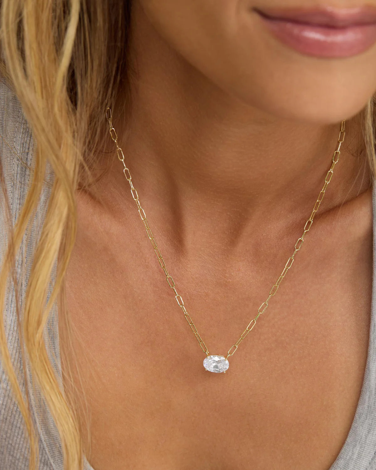 Baby Hello Gorgeous Samantha Chain Necklace / Gold