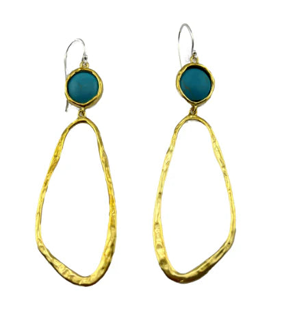 Infinite Sky Turquoise Dream Traveler Earrings