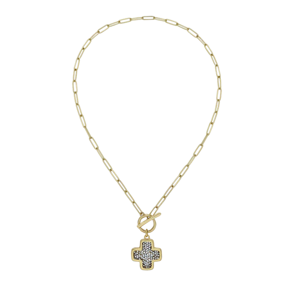 Kristal Life In Balance Toggle Necklace