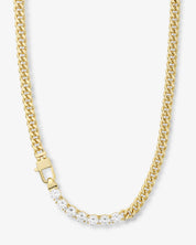 Julian Loves Diamonds Necklace 22" - Gold