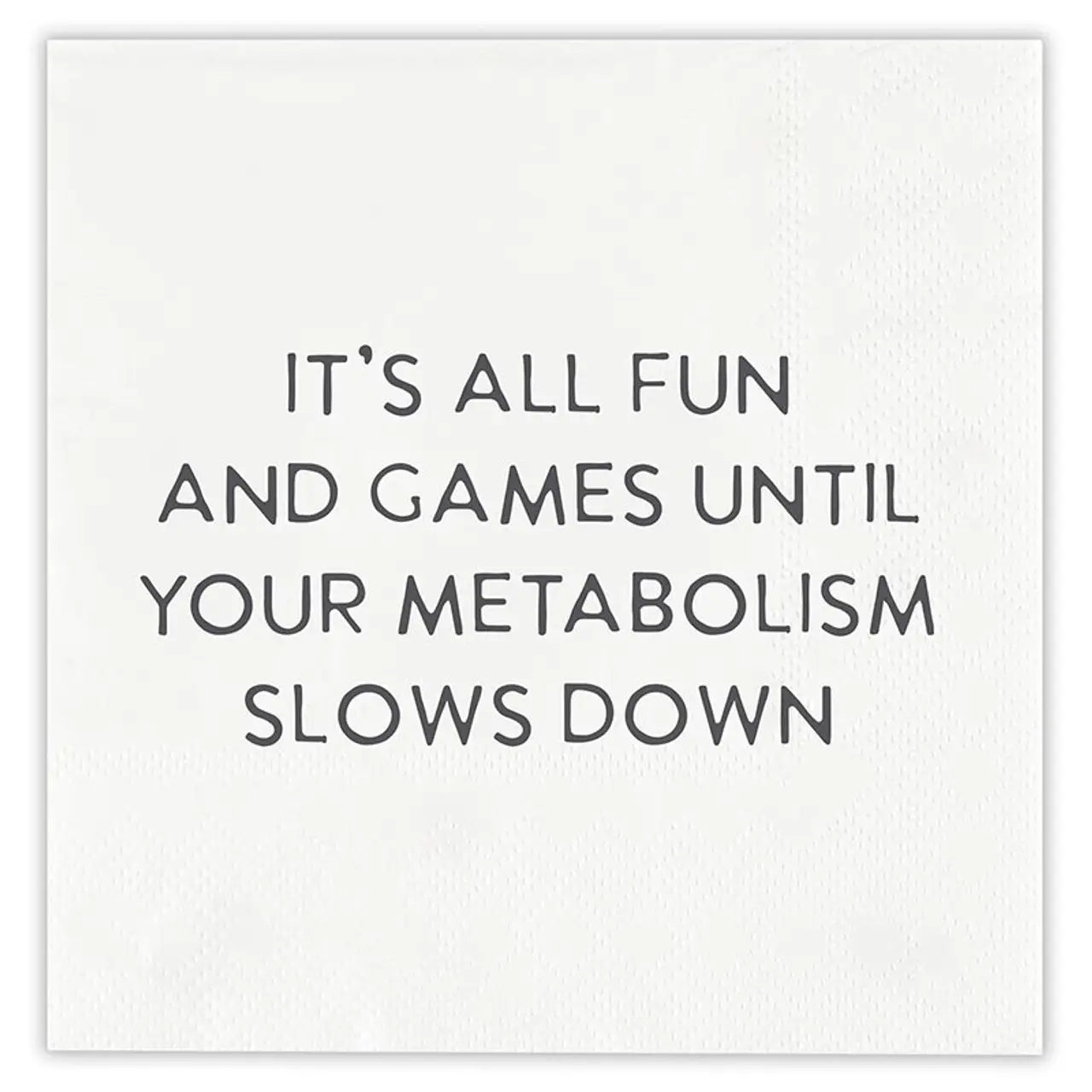 Cocktail Napkins- Fun and Games