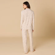 Aria- Slim Notch Collar PJ Set