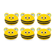 Set of 6 Bag Clips- Bee