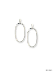 Lina Drop Earring - White Gold