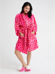 Hearts Bath Robe