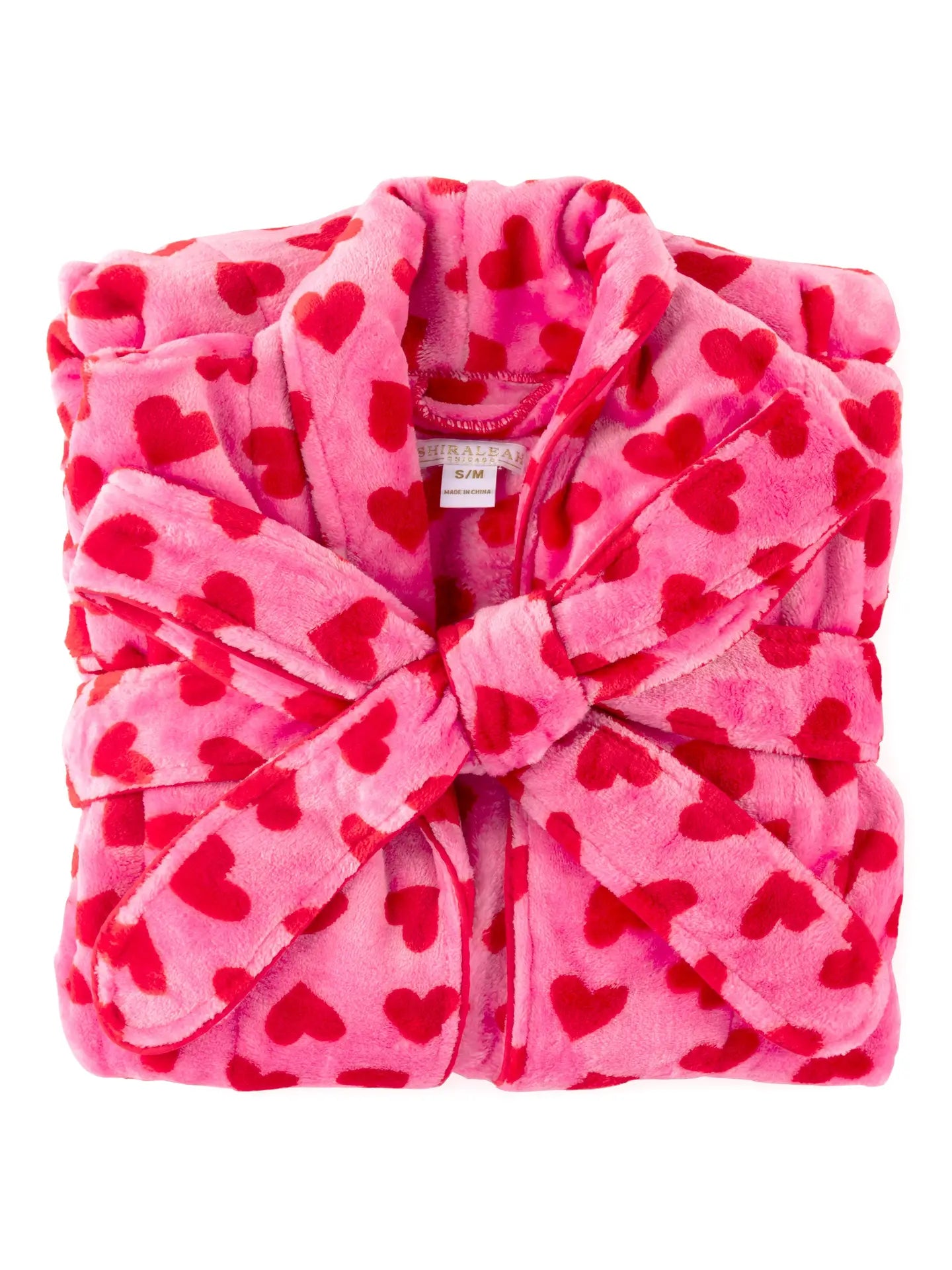 Hearts Bath Robe