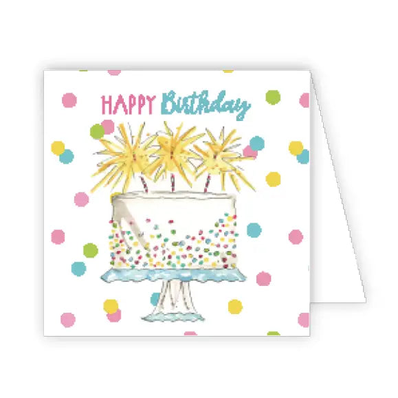 Enclosure Card- Birthday Cake