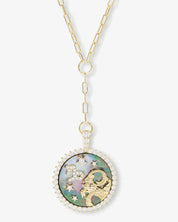 Melinda Maria Zodiac Medallion Necklace