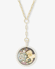 Melinda Maria Zodiac Medallion Necklace