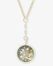 Melinda Maria Zodiac Medallion Necklace