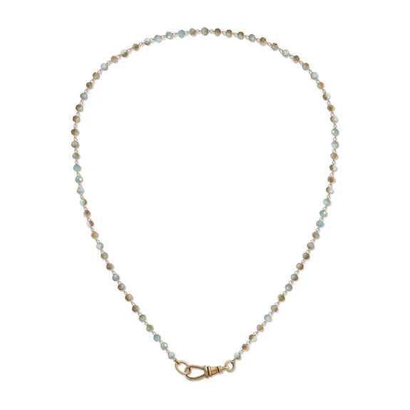 Magic Happens Holiday Clip Necklace - Misted