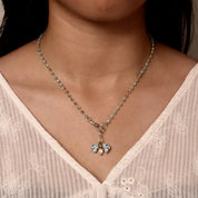 Magic Happens Holiday Clip Necklace - Misted