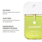 Touchland Hydrating Hand Sanitizer Power Mist / Aloe You