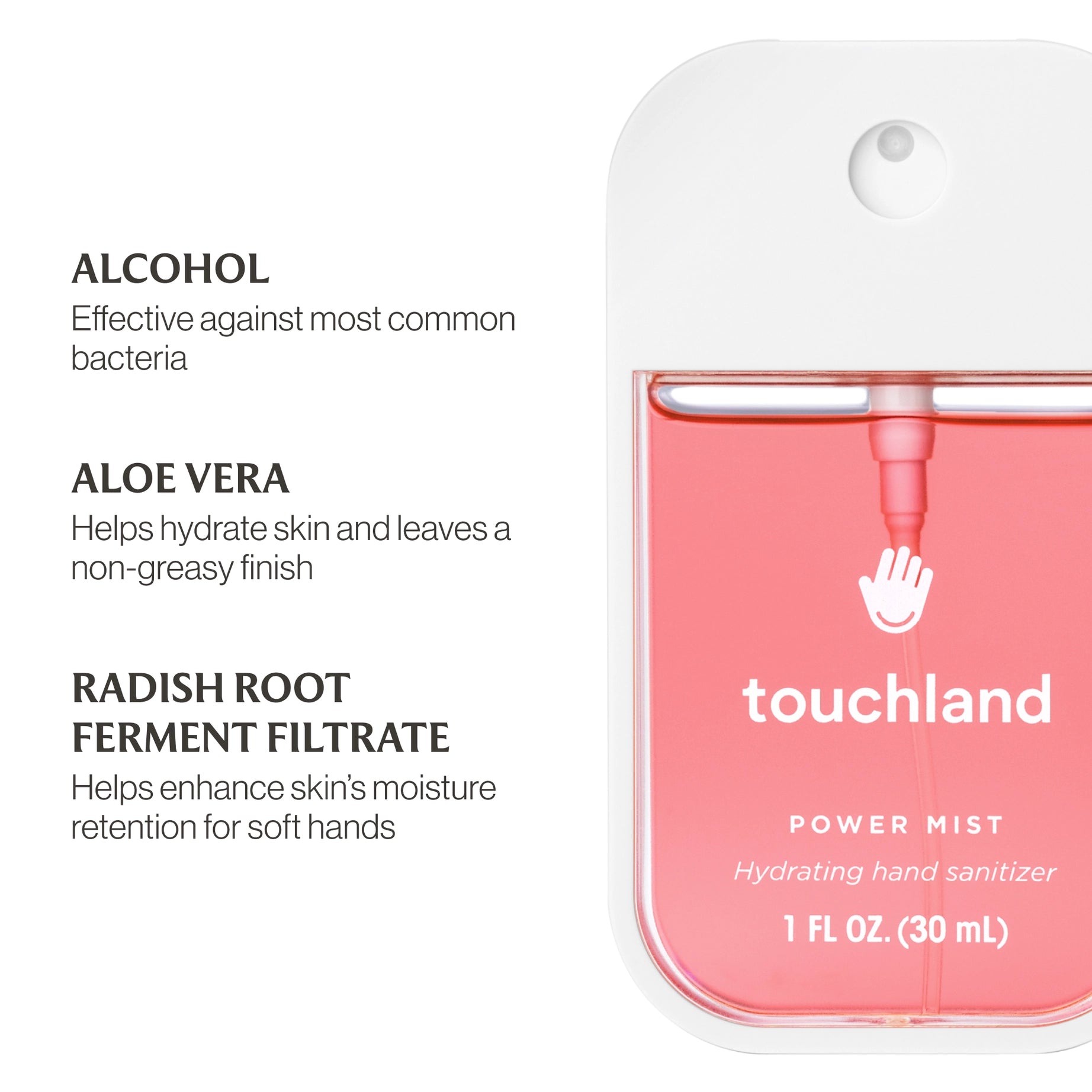 Touchland Hydrating Hand Sanitizer Power Mist / Wild Watermelon