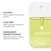 Touchland Hydrating Hand Sanitizer Power Mist / Lemon Lime Spritz