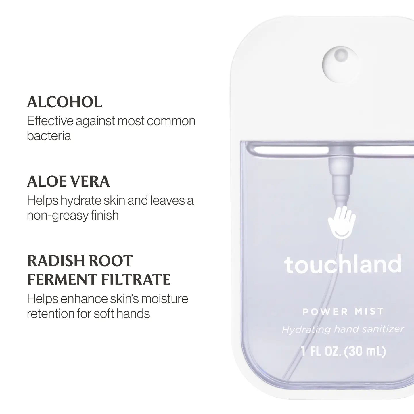 Touchland Hydrating Hand Sanitizer Power Mist / Beach Coco