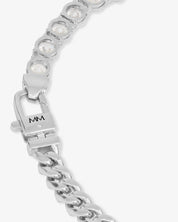 Julian REALLY Loves Diamonds Necklace Silver - 18”