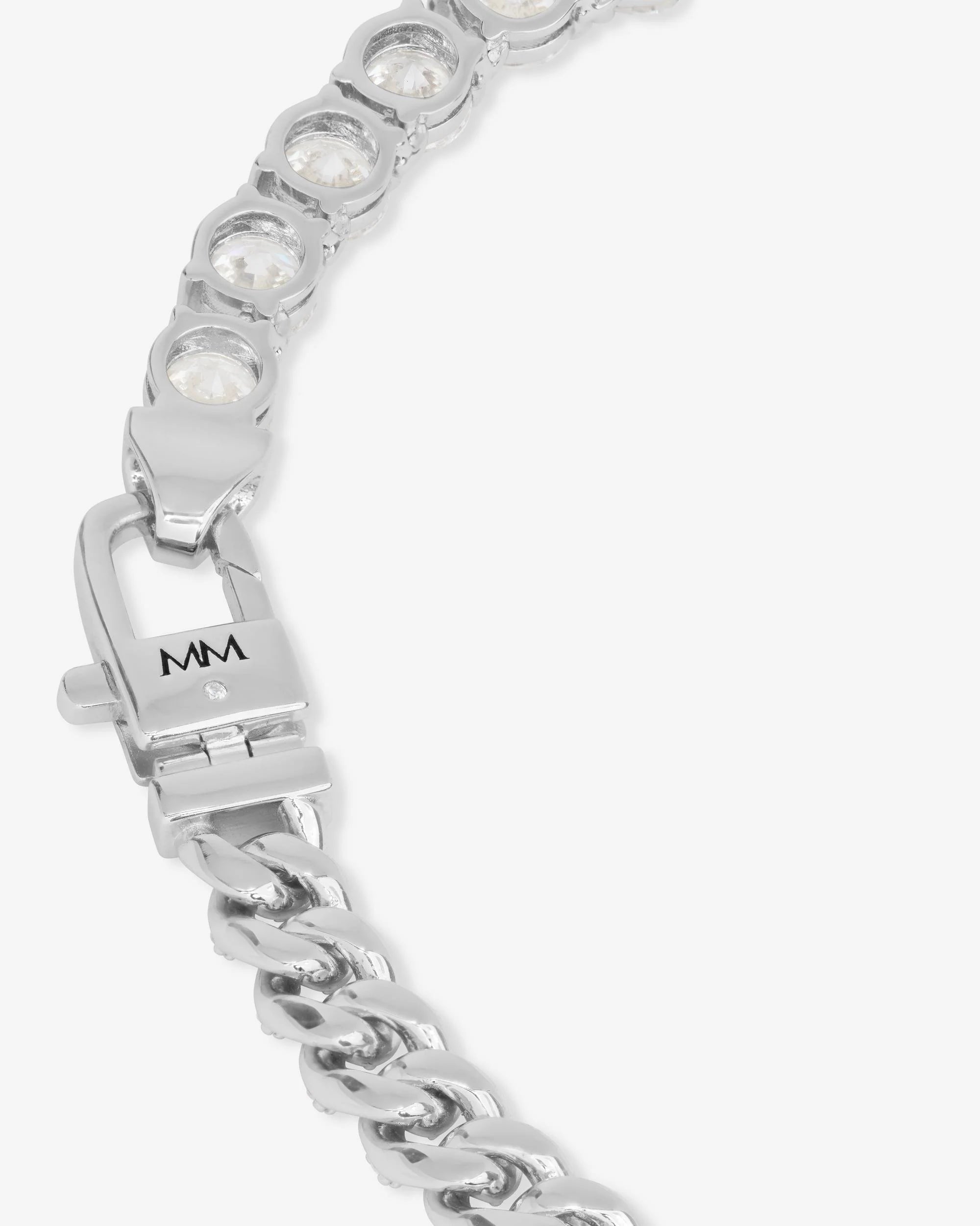 Julian REALLY Loves Diamonds Necklace Silver - 18”