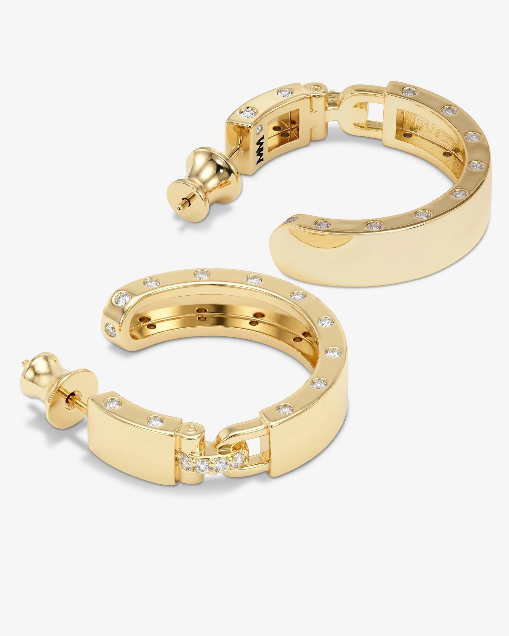 Ashley Lock Hoops 1"