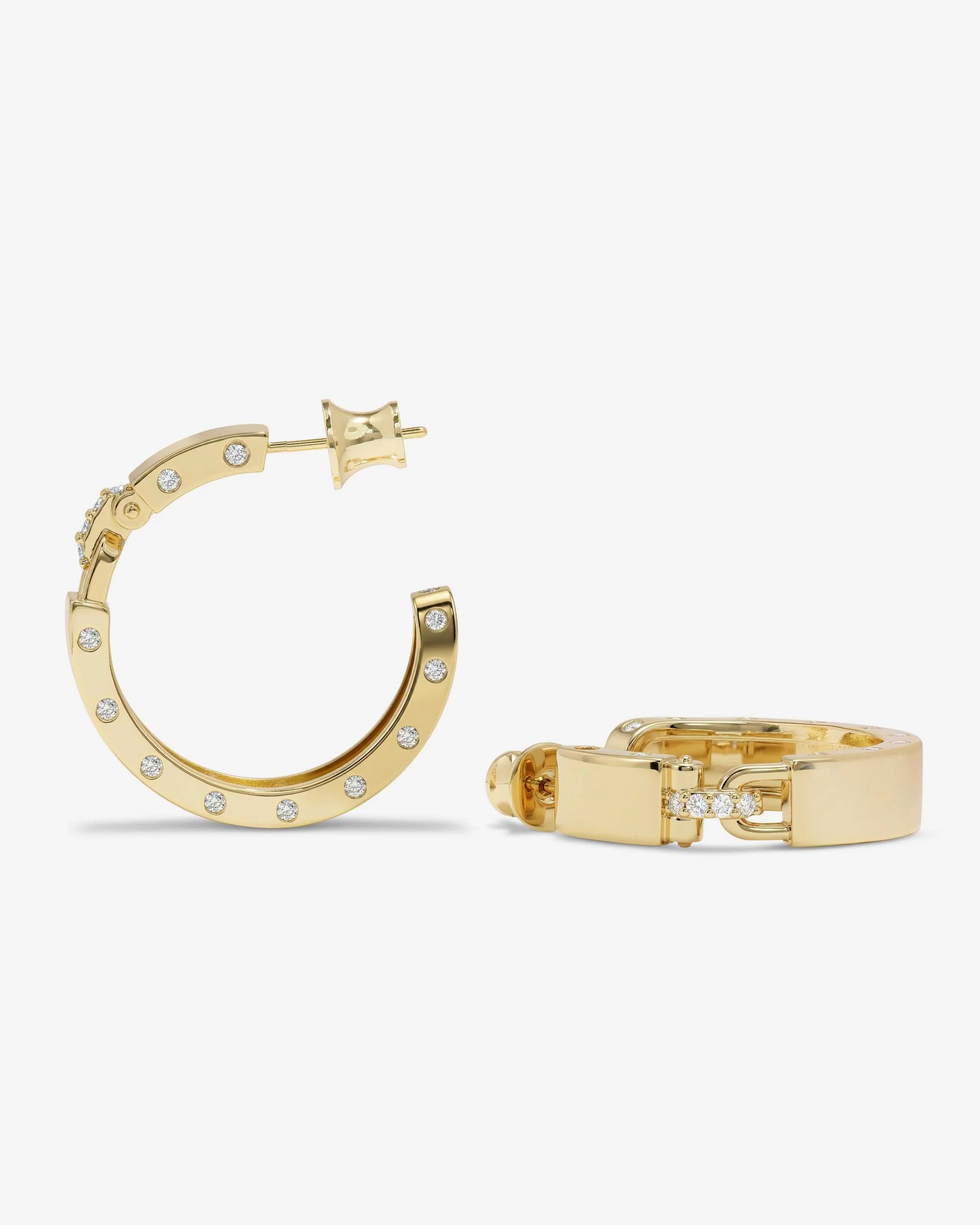 Ashley Lock Hoops 1"
