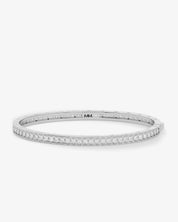 Ashley Pavé Cuff 4mm- Silver