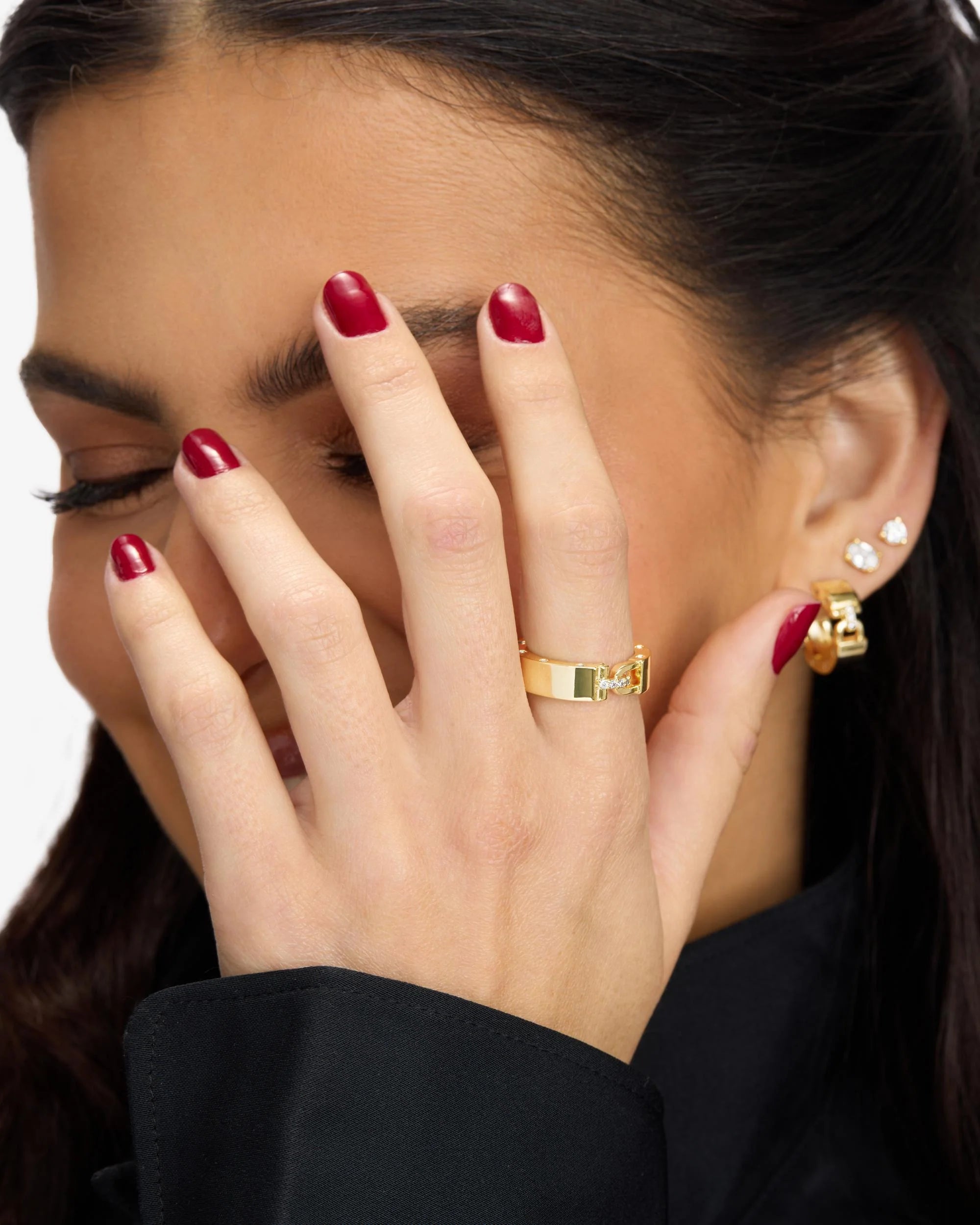 Ashley Smooth Lock Ring