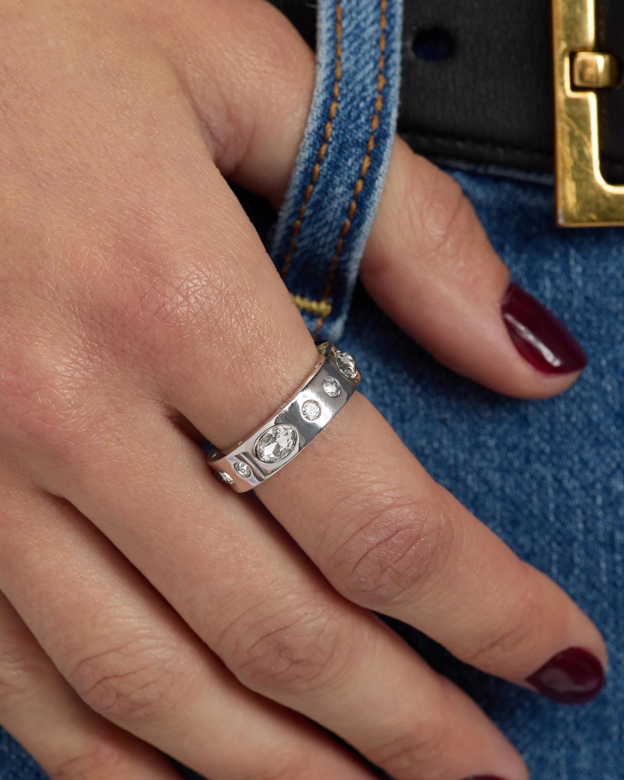 Ashley Sunset Ring - Silver