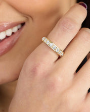 Ashley Inifinity Ring - Gold