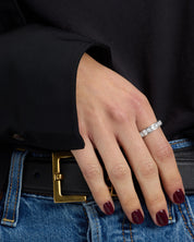 Ashley Inifinity Ring - Silver