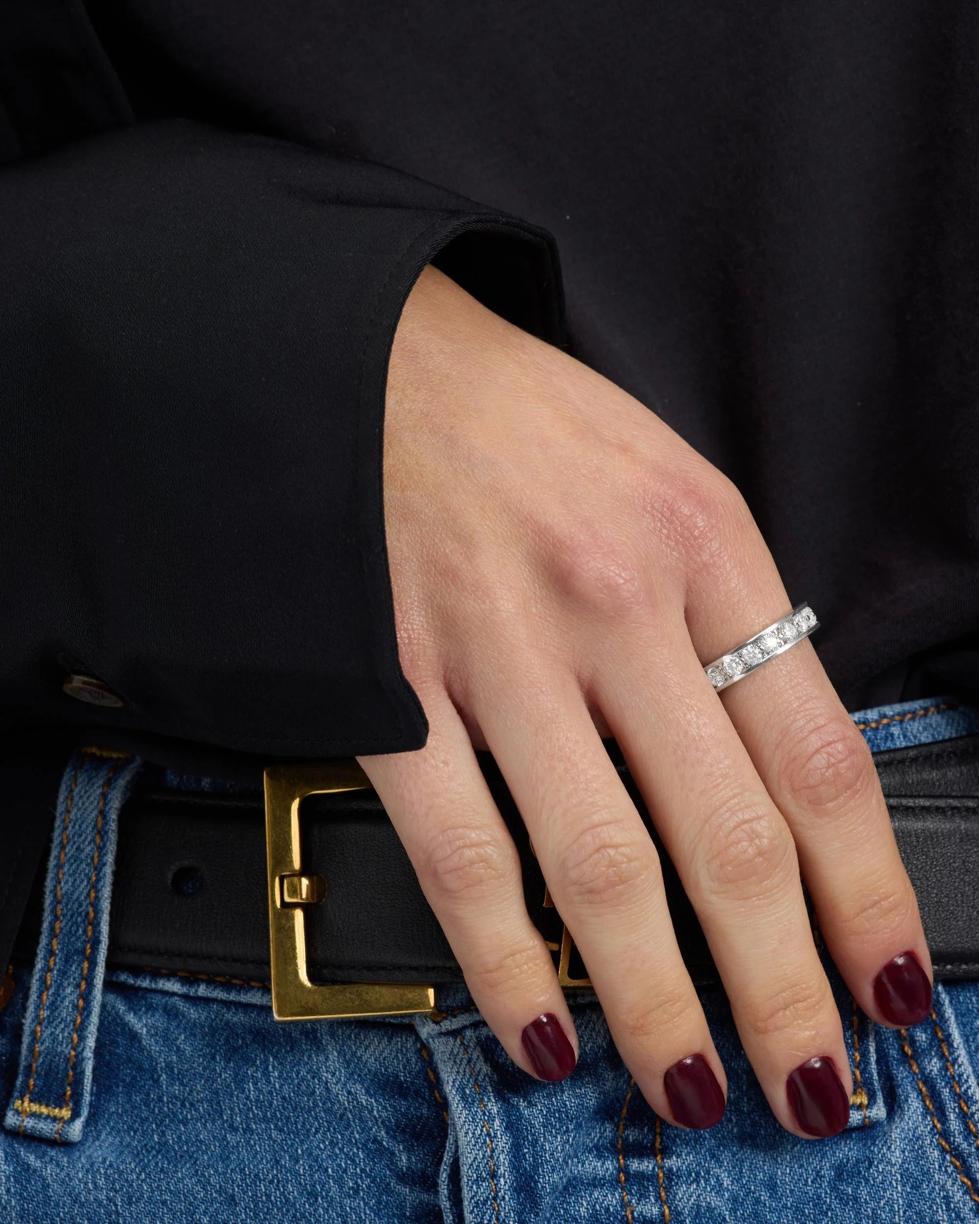 Ashley Inifinity Ring - Silver