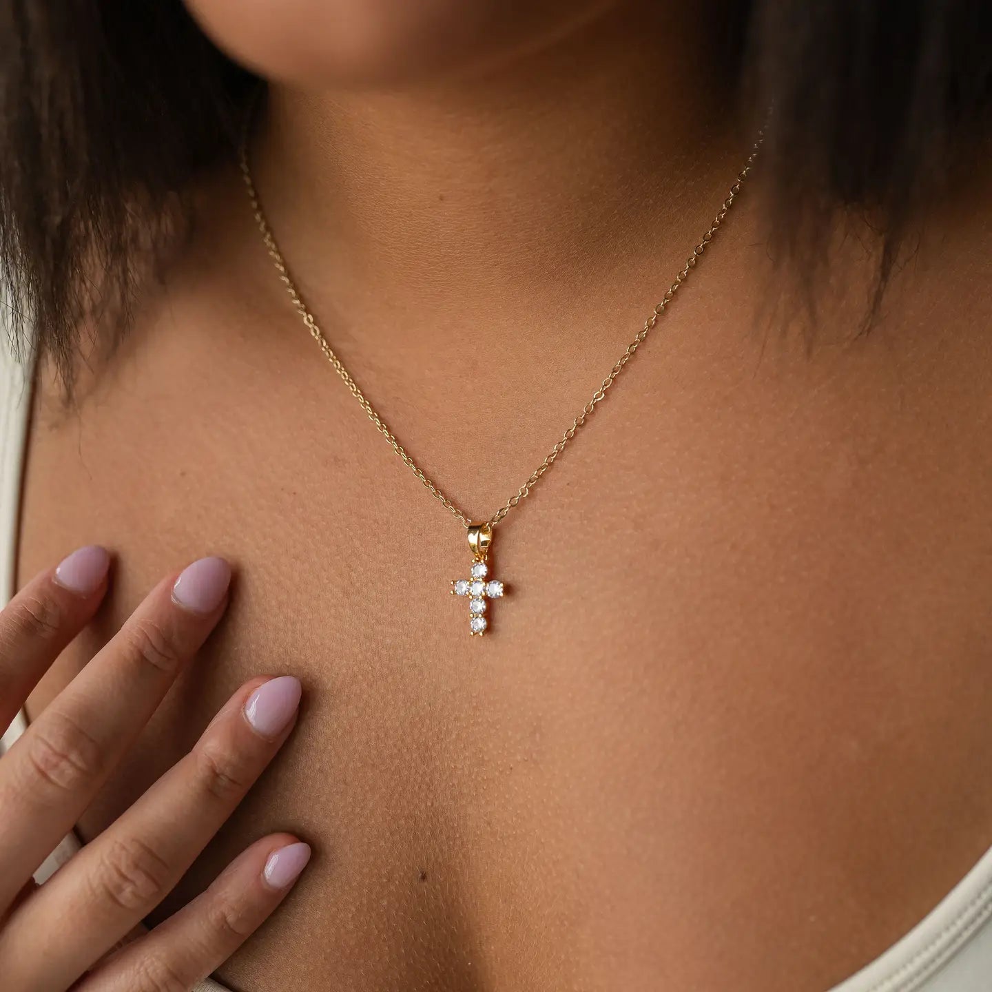 Grace Cross Necklace
