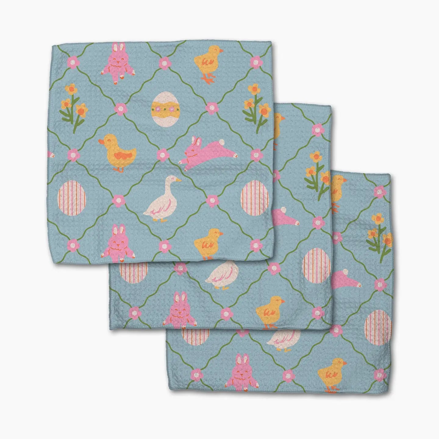 Dishcloth Set - Easter Critters