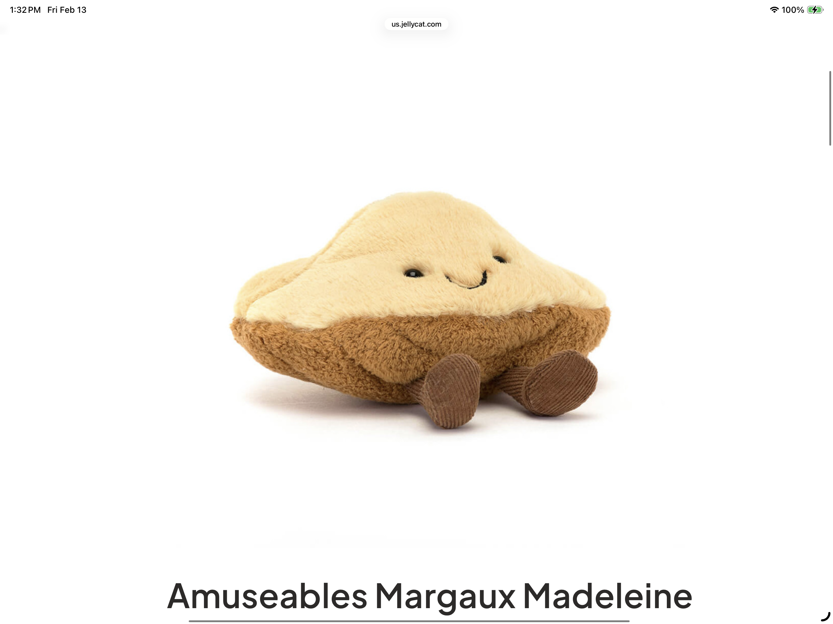 Amuseables Margeaux Madeleine - Jellycat