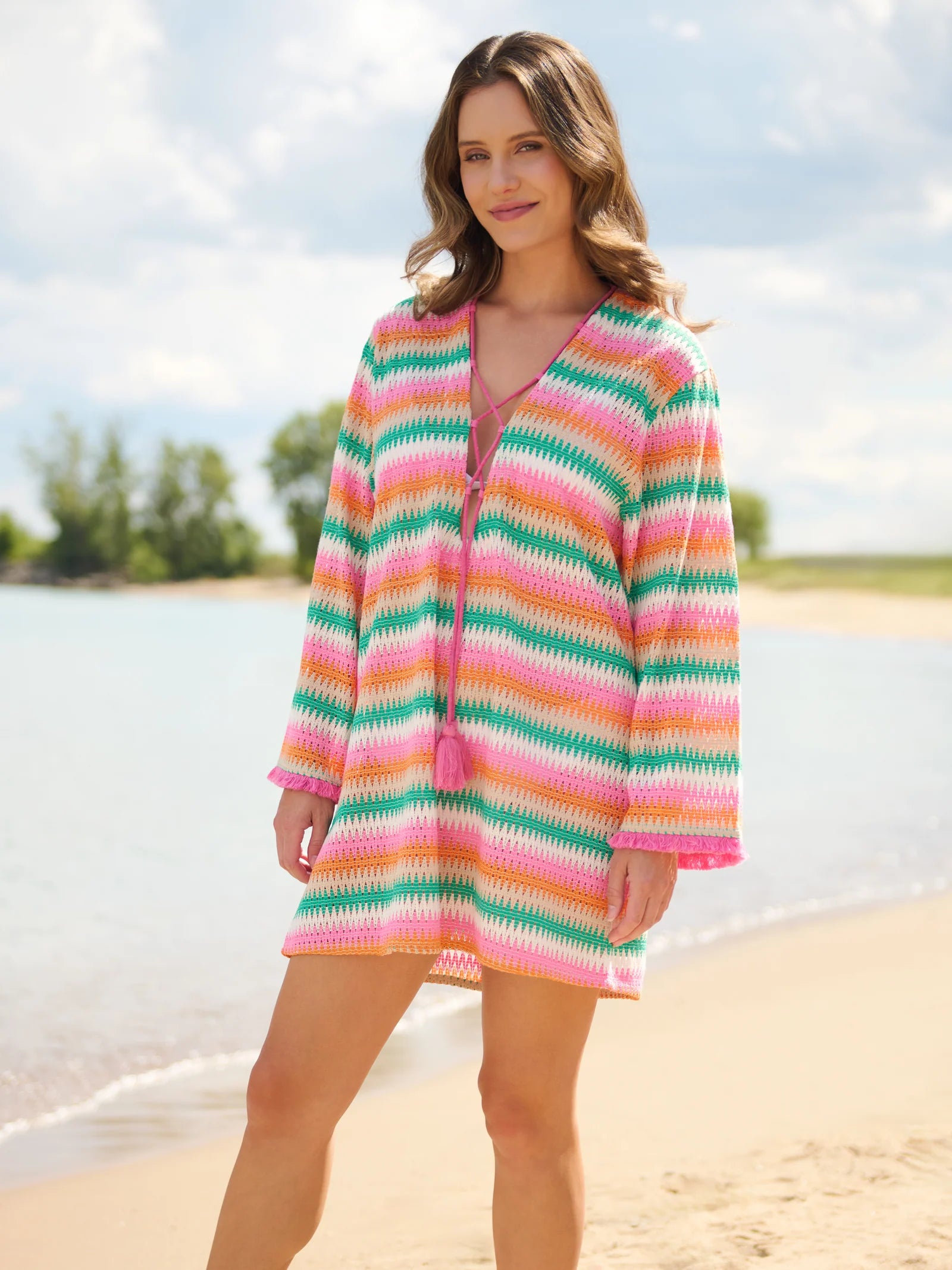 Paloma Cover-Up Multi - Shiraleah