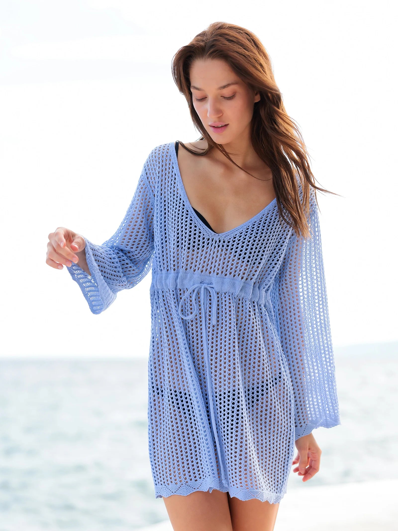 Marina Cover-Up Bluebell - Shiraleah